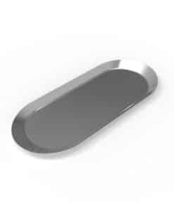 Bandeja Ovalada 26x11 cm Acero Inox