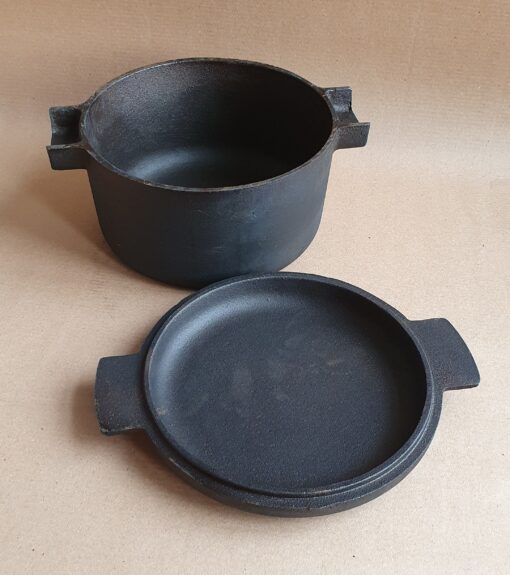 Olla de hierro Bruna 5.5 lts (con tapa) - Dutch Oven - Imagen 5