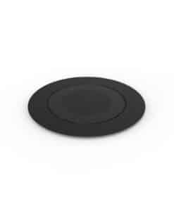 Base Circular plástico 16cm Negro