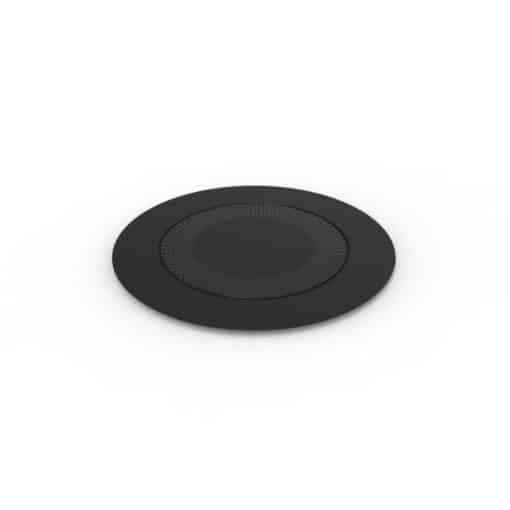 Base Circular plástico 16cm Negro