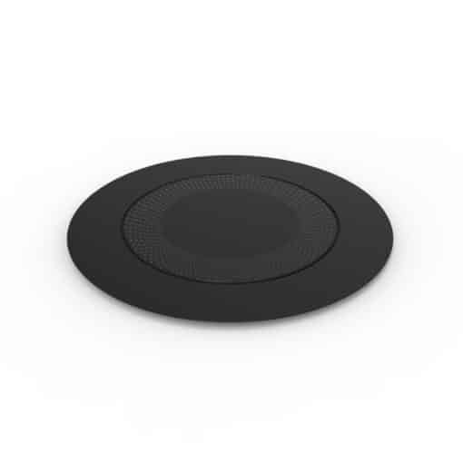 Base Circular plástico 20cm Negro