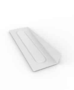 Base Rectangular Pinna Blanca (x25)