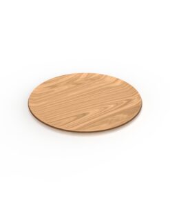Bandeja Circular de Madera 34cm