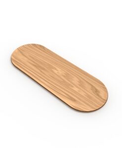 Bandeja Oval de Madera 55cm