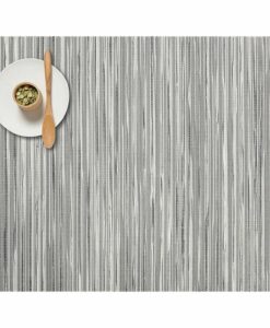 Individual rectángulo 36x48 - Línea Rib Weave - Color Pearl