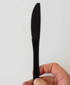 Alternative view of Cuchillo de Plástico Negro (x1000)