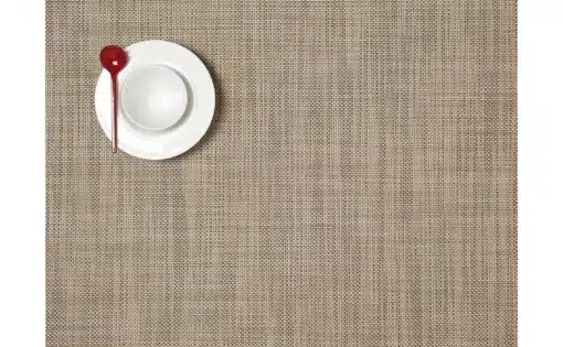 Individual rectángulo HORECA 30x41- Línea Minibasketweave - Color Linen