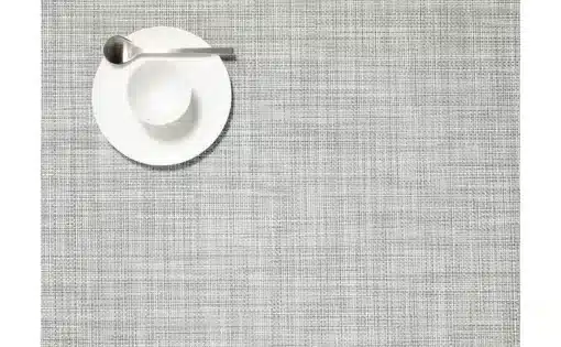 Individual rectángulo HORECA 30x41– Línea MINI BASKETWEAVE – color Mist