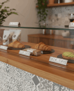 Alternative view of Kit portaprecio magnético Guita BLANCO (x10 unidades)