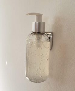 Soporte individual de pared para alcohol en gel-ajidesign