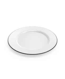 Plato Porcelana Postre con Ribete 19