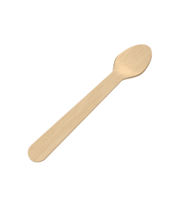 Cuchara de Madera biodegradable 14 cm (x100)