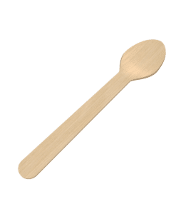 Cuchara de Madera biodegradable 16 cm (x100)