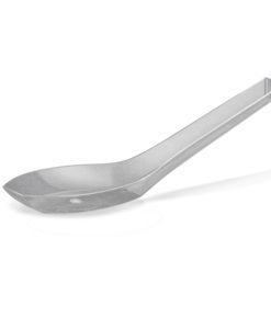 Cuchara China Plástico Cristal (x24)