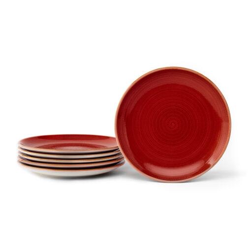 Plato Postre 21 Coral - Imagen 2